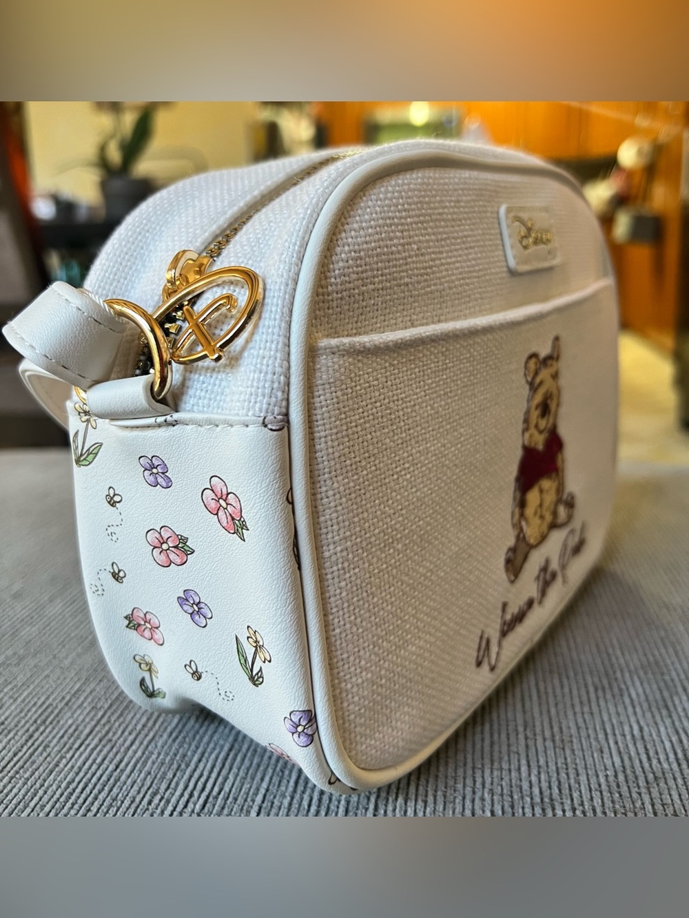 Winnie Pooh Canvas Crossbody